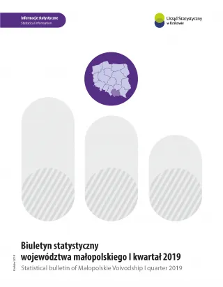 Powiększ obraz: Statistical  Bulletin  of  Malopolskie  Voivodship  -  I  quarter  2019