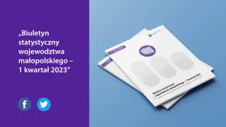 Powiększ obraz: Statistical  bulletin  of  Kraków  -  guarter  1/2023