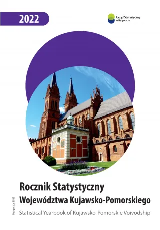 Powiększ obraz: okładka do Rocznika Statystycznego Województwa Kujawsko-Pomorskiego 2022