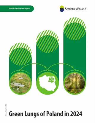 Powiększ obraz: Publication cover of Green Lungs of Poland in 2024