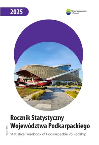Powiększ obraz:  Cover Statistical Yearbook of Podkarpackie Voivodship 2025 