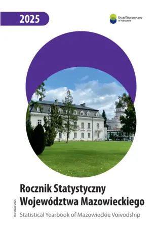 Powiększ obraz: Okładka Rocznik Statystyczny Województwa Mazowieckiego 2025