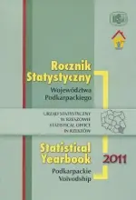 Powiększ obraz: Cover of the publication Statistical Yearbook of Podkarpackie Voivodship 2011