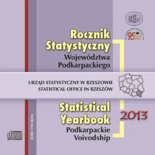 Powiększ obraz: Cover of the publication Statistical Yearbook of Podkarpackie Voivodship 2013