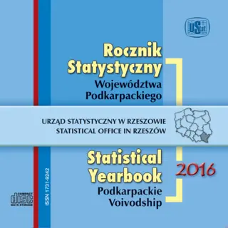 Powiększ obraz: Cover of the publication Statistical Yearbook of Podkarpackie Voivodship 2016