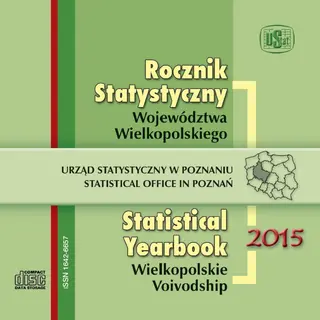 Powiększ obraz: Cover of Statistical Yearbook of Wielkopolskie Voivodship 2015