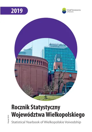Powiększ obraz: Cover of Statistical Yearbook of Wielkopolskie Voivodship 2019