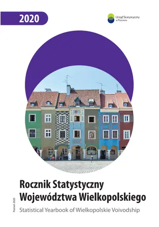 Powiększ obraz: Cover of Statistical Yearbook of Wielkopolskie Voivodship 2020