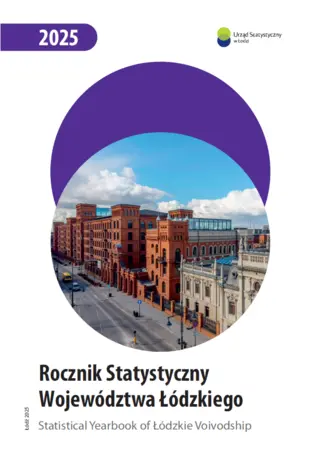 Powiększ obraz: Statistical Yearbook of Łódzkie Voivodship 2025 - cover